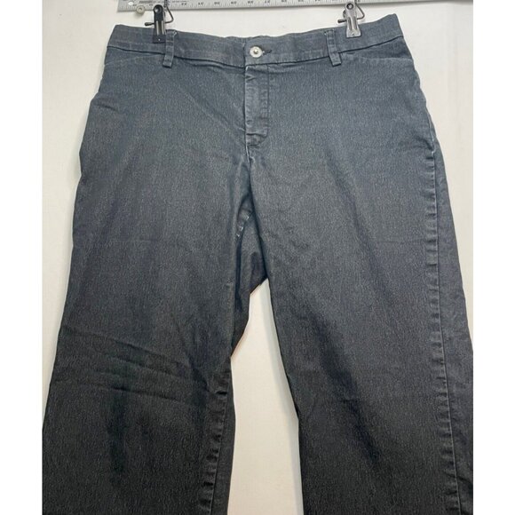 Lee trouser jeans womens 33 x 31 flex motion regular fit mid rise light black - Picture 9 of 11